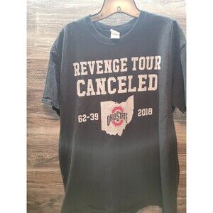Revenge Tour Canceled 62-39 Ohiostate 2018 Shirt

Sz L